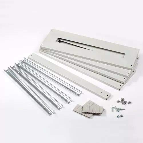 Kit encastrement 6 bouchons 200 avec 1 couvercle aveugle 50 métallique IDE Atlantic