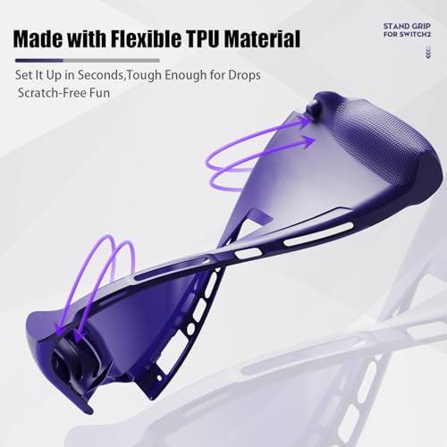 Grip ergonomique Nintendo Switch 2 pour éviter les douleurs aux mains - 5