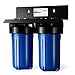 iSpring WGB21B 2-Stage Whole House Water Filtration System, with 10