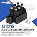 Yongtoparts Air Suspension Solenoid Valve Block 7P0698014 Compatible with Jeep Grand Cherokee, Ram 1500 3500, VW Touareg, XC90 XC60, Audi Q7, Porsche Cayenne Panamera Replace OE 95835890300