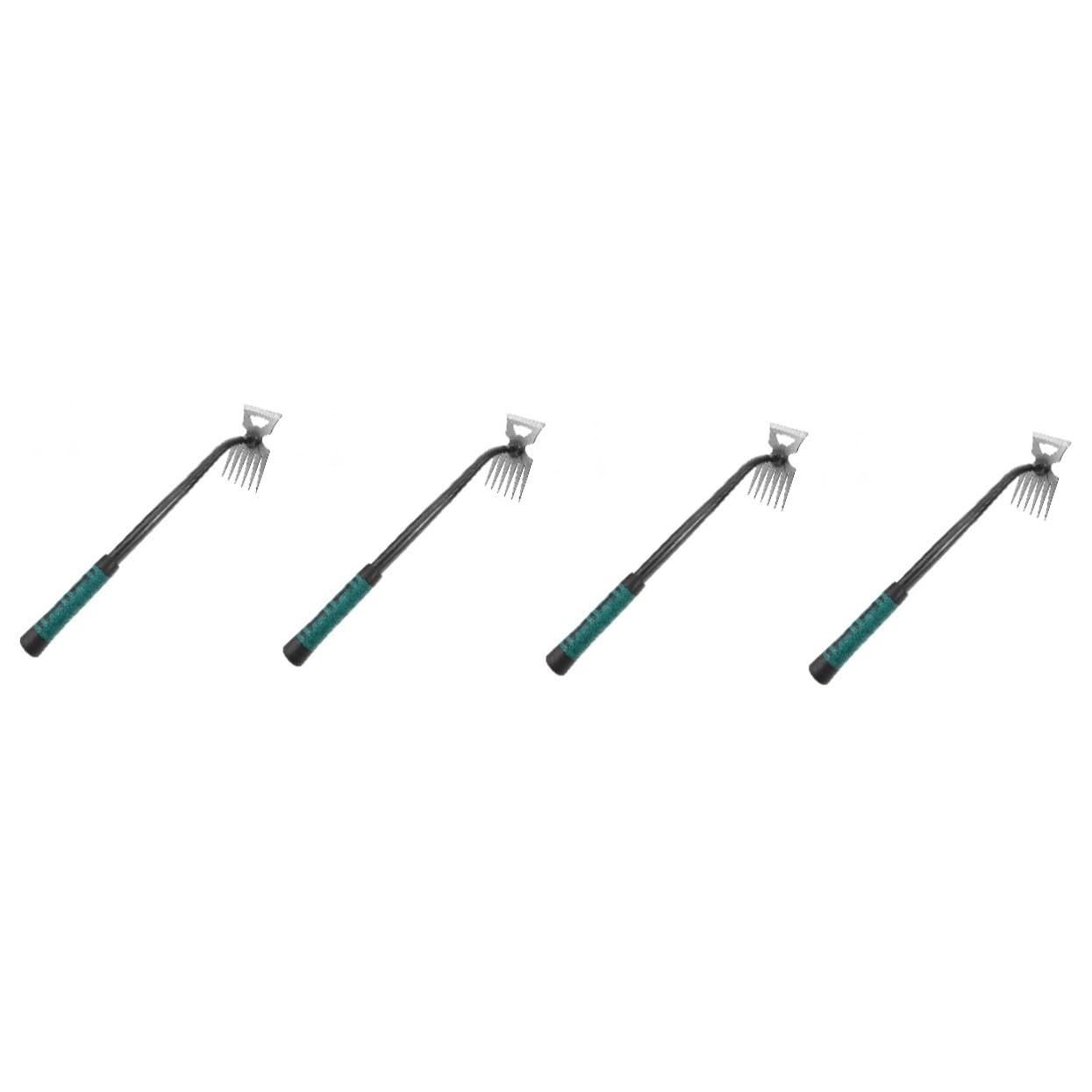 TOYANDONA 4stücke Gartenwerkzeug Robuster Unkrautstecher Mit Zähnen Ergonomischem Griff Und Schmalen Für Präzises Jäten Im Und Öffentlichen Parks