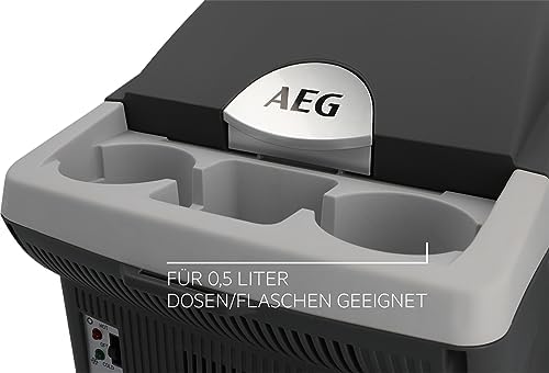 Aeg Automotive 10694 Termoelektryczna Lodówka, Czarny/Szary, 16 Litrów