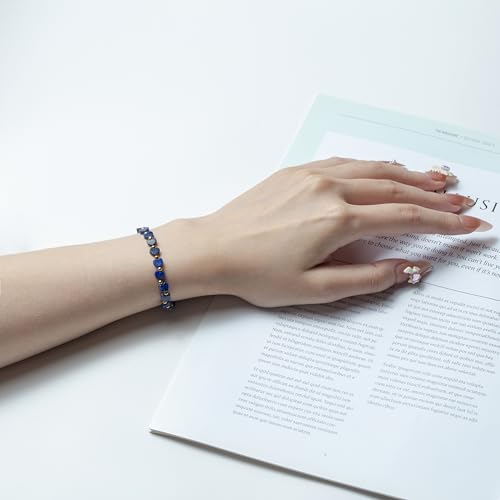 Heart Healing Crystal Strech bracelets for Women Natural Tiger eye Carnelian Black Obsidian Onyx Amethyst Turquoise Lapis lazuli Lucky Chakra Stone Jewlery For Women3