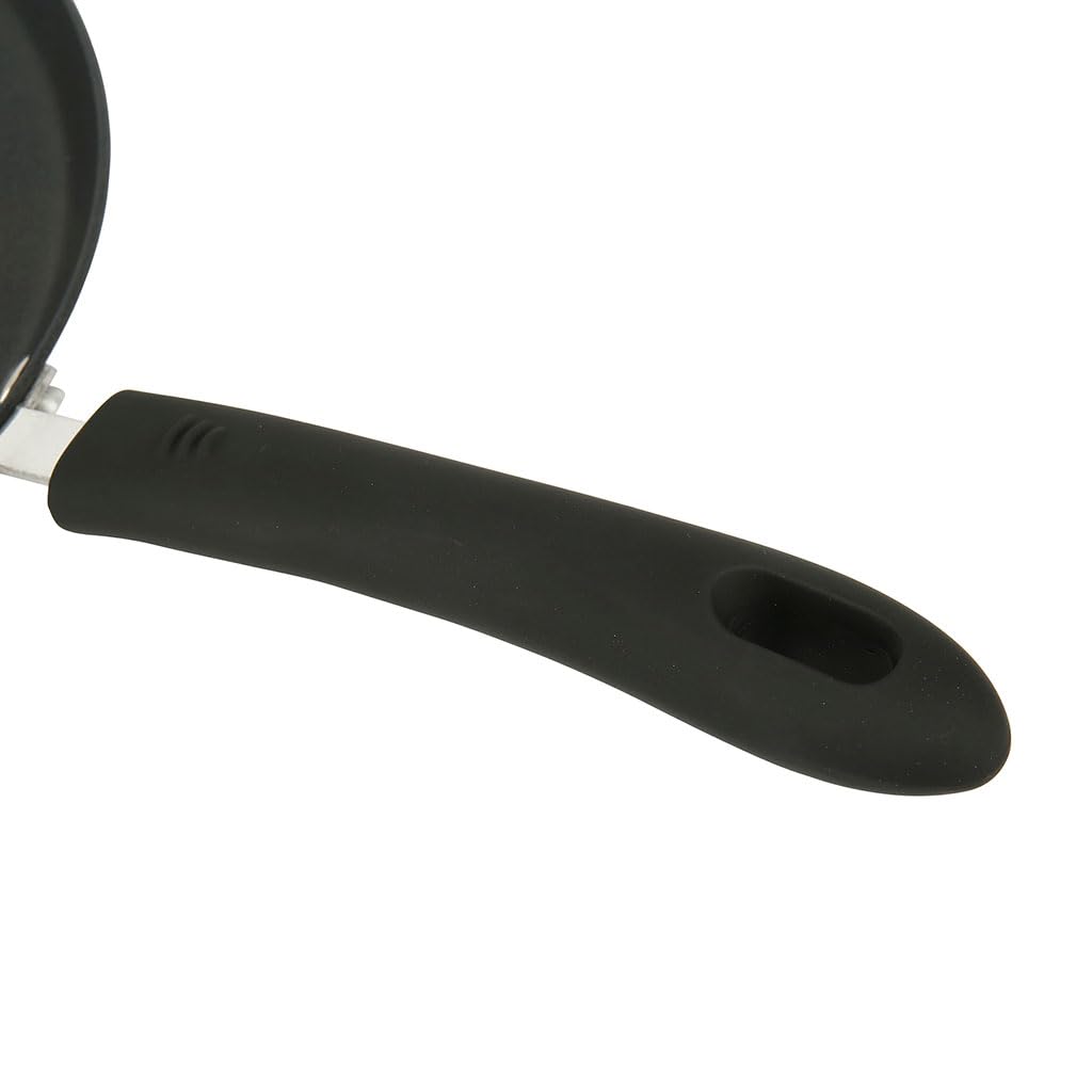 Sitram 714599 - Crepiera in alluminio pressato, diametro 28 cm, rivestimento antiaderente Whitford Xylan a 2 strati senza PFOA, manico termoresistente soft touch, tutti i piani cottura, tranne