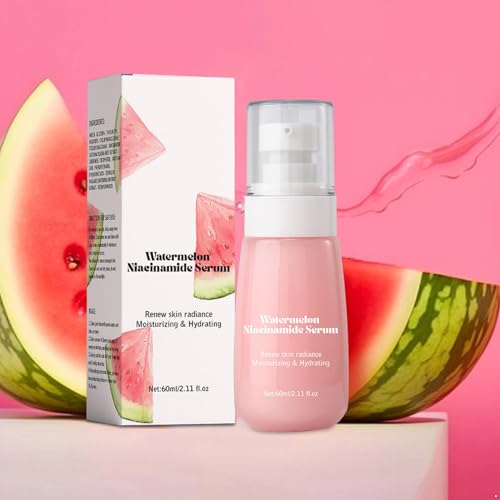 YEAHDOR Watermelon Daily Serum 60ml Hydrating Face Moisturizer for Women Girls Lightweight Skincare Pink One Size