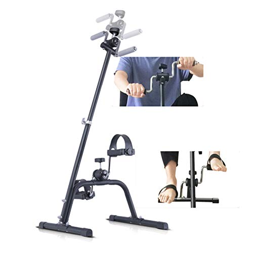 ZXFF Mini Pedal Exercise Bicycle Rehabilitation Machine, Adjustable Pedal Fixed Exercise Bicycle, Upper and Lower Limb Rehabilitation Bicycle