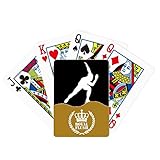 Juego de cartas de patinaje sobre patines negro del esquema real del poker...