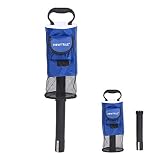 HOW TRUE Golf Ball Retriever, Portable Shag Bag Golf Ball Pick Up with Removable Plastic Tube, Pocke