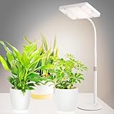 JINHONGTO Tabletop Grow Light LED Full Spectrum UV...