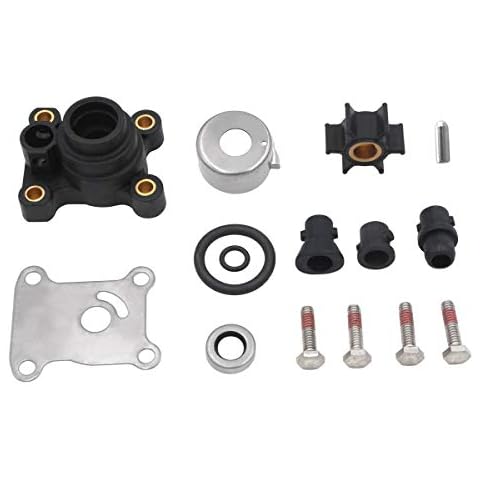 Kit de reparación de bomba de agua GHmarine 9.9hp & 15hp para Johnson/Evinrude Cover