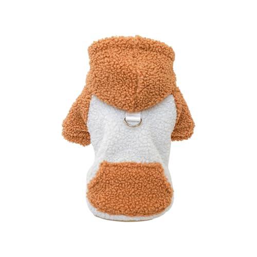 Galatée Small Dog Winter Coat for Puppy Cute Pet Clothes Winter Warm Coat