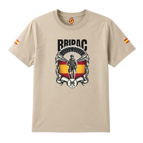 TIENDA EURASIA – Camiseta Deportiva de Manga Corta | 100% Algodón | Cómoda y Transpirable | para Uso Diario y Deporte (FR/ES, Letras, XXL, Regular, Regular, BRIPAC)