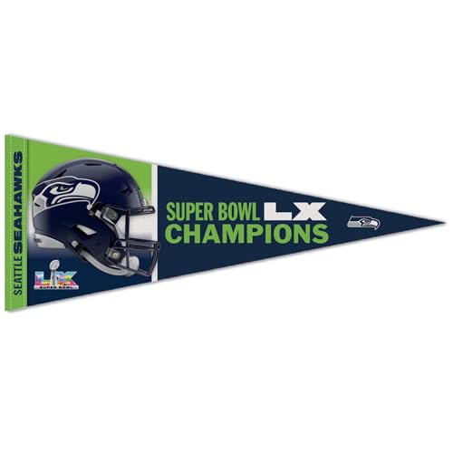 WinCraft Seattle Seahawks Super Bowl LX Champions 12" x 30"