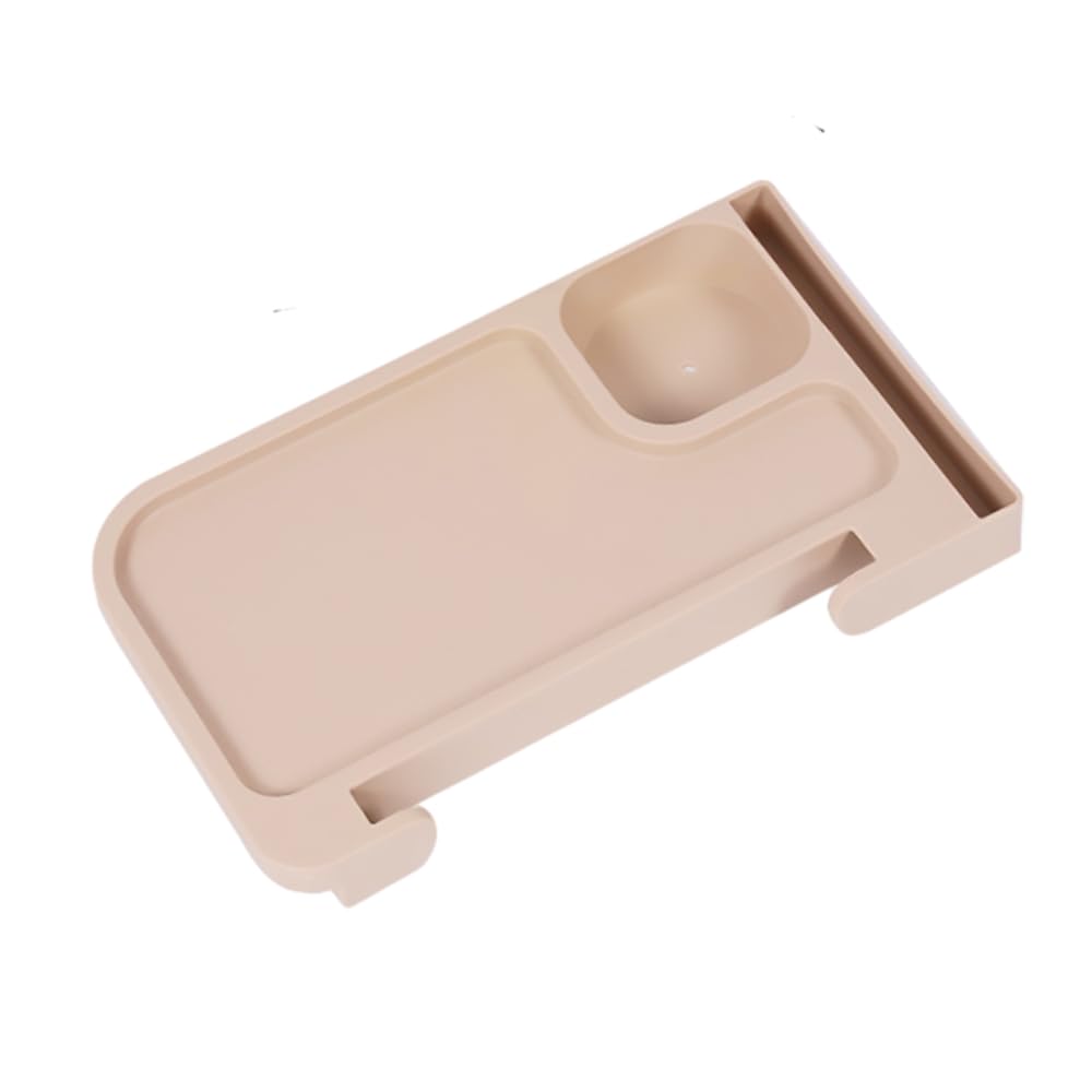 Klappstuhl, seitliche Ablage, Becherhalter, Camping, faltbar, tragbar, Stuhl-Zubehör, Ersatzteile, Farbe: Khaki und Beige Sonstiges