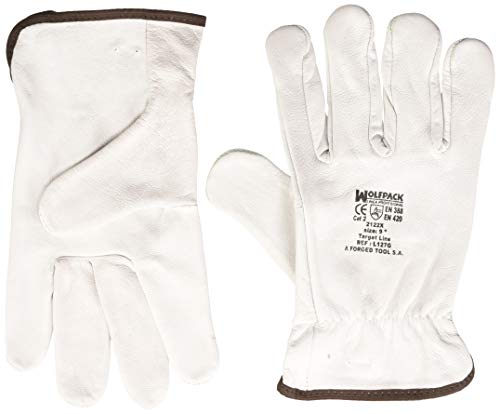 Wolfpack 15030034 Guante Piel FLOR 9