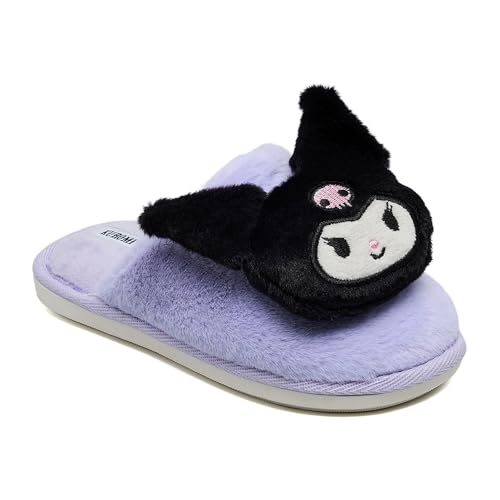 R&B Girls 525-1177FG008-1 Kuromi Bedroom Slippers 36-37 EU Lilac