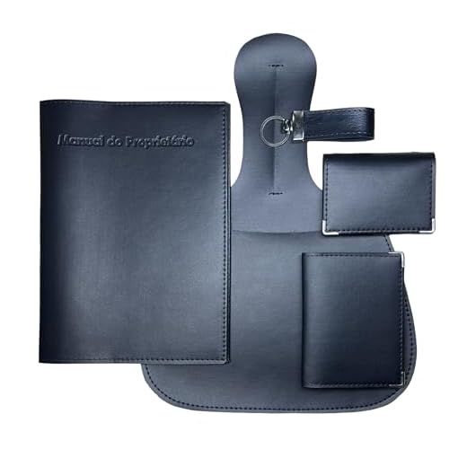 Kit Porta Manual + Porta Documentos + Porta Cartão + Lixeira + Chaveiro - Temos Várias Marcas - CONSULTE-NOS.