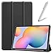 Produktbild Artfeel Hülle für Samsung Galaxy Galaxy Tab S6 Lite 2020 10.4 P610/P615,Ultra Dünn Leicht Leder Smart Klapphülle Dreifach Ständer Schutzhülle Auto Wach/Schlaf Flip Magnetisch Abdeckung,Schwarz