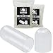 Pharma-Grade, Pre-Separated Size 0 Capsules 500 Bulk Gel Pack Many Sizes/Amounts Available. in Resealable Bag. Flavorless and Gluten-Free. Clear Locking Gelatin Caps for Custom Vitamins Or Nootropics