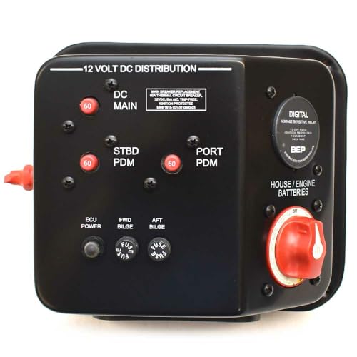 MasterCraft Boat Battery Breaker Panel 501211B | 12 Volt