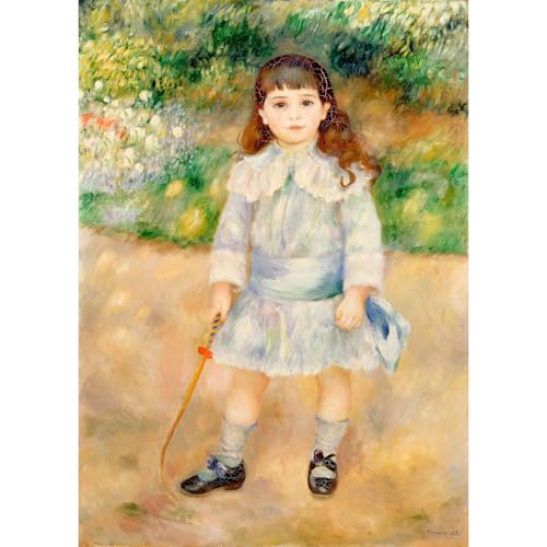 Impression giclée Renoir Garçon avec un fouet affiche toile 76x101cm