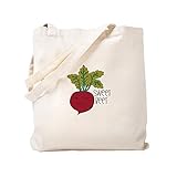 CafePress Sweet Beet Tote Bag Natural Canvas Tote Bag, Reusable Shopping Bag