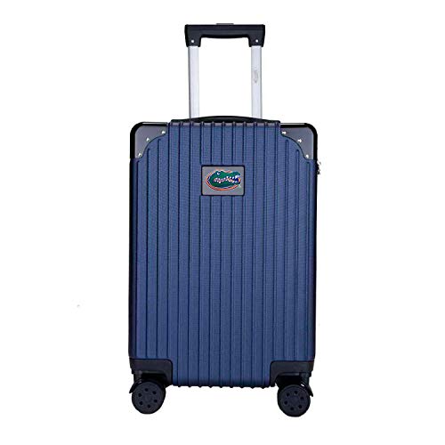Denco 21-inch Two-Toned Hardside Carry-On Luggage Spinner, Navy