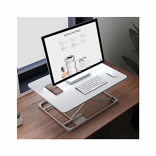 Convertidor de Escritorio de pie Altura Ajustable Stand Up Desk Riser Estación de Trabajo portátil Completamente ensamblada Escritorio de computadora portátil para Oficina en casa