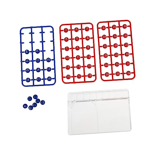 Milisten Raffle Drawing Balls Set Colorful Lottery Balls for Party Games for Raffle Machines for Birthdays and Events