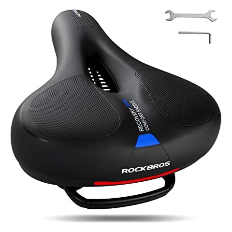 ROCKBROS Comfortable Ergonomic Gel Bike Saddle Cover