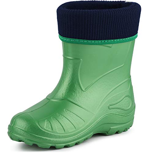 Ladeheid Kinder Mädchen Jungen Federleichte Eva Thermo Gummistiefel...