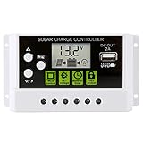 Für Solar- und Windenergie-Ladesteuerung, kann für Blei-Säure-Batterien und Lithium-Batterien verwendet werden. 30A Nennladestrom, kann an 300W Solarpanels angeschlossen werden. 3-stufiges PWM-Lademanagement, höhere Ladeeffizienz.