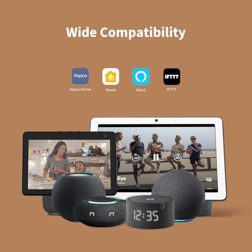 image for Aqara Zigbee Motion Sensor P1-3 Pack, Smart Motion Detector for Alarm 