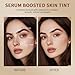 6 Colors Foundation Stick Beauty Balm Serum Boosted Skin Tinted Balm Concealer, Long-lasting Coverage, Even Skin Tone Portable Moisturizing Essence Stick (# 03, 0.64 Oz)