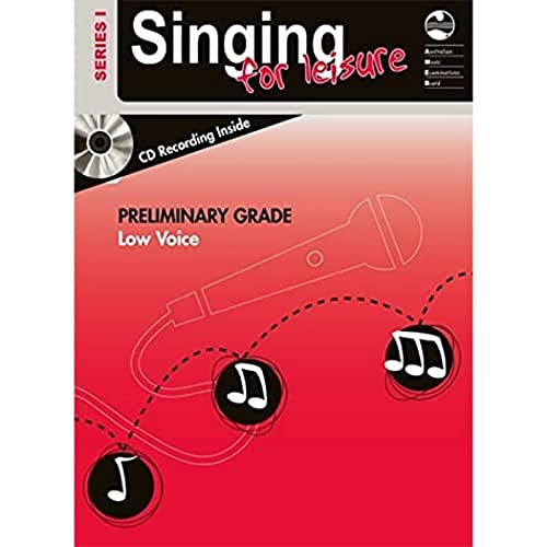 AMEB Singing for Leisure Series 1 Preliminary Grade CD Low Voice