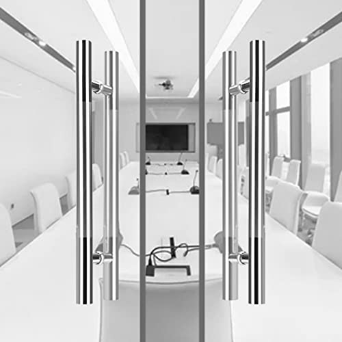Poignées de porte d'entrée brossées 80 cm Concept au design épuré - 3
