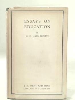 Hardcover Essays on education Book