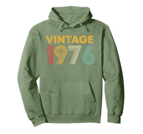 Vintage 1976 anni 50 compleanno 1976 Retro Uomo Donna Regalo
