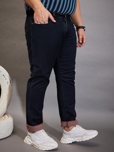 Image of Bigbanana Plus Size Men's Regular Fit Tinted Wash Jeans