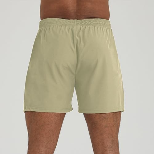 Men Quick Dry Shorts Lightweight Long Stretch Hiking Short Pants with Pockets Athletic Sports Gym Running Trunks4