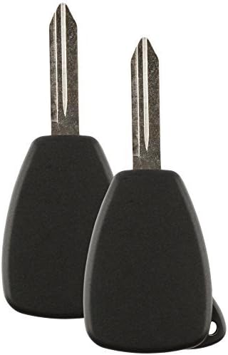Discount Keyless Replacement Uncut Car Keyless Entry Remote Fob Key Compatible with OHT692713AA, OHT692427AA, KOBDT04A (2 Pack)