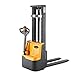 Electric Stacker Lift Pallet Stacker Forklift Material Lifter 3300Lbs Capacity 118inch Max.Lifting Height, Fixed Legs Stacker for EU Pallet