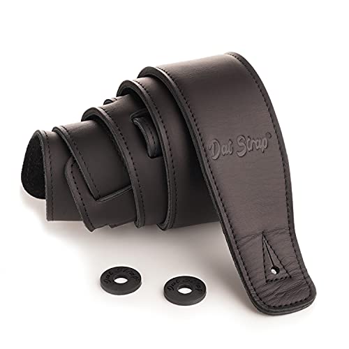 Dat Strap Sangle De Guitare En Cuir | Pour Acoustique, Électro Acoustique, Et Basse |rembourré Pour Un Confort… - Les Beatles, Paul McCartney, John Lennon, RIngo Starr, George Harrison Dat Strap Sangle De Guitare En Cuir | Pour Acoustique, Électro Acoustique, Et Basse |rembourré Pour Un Confort…