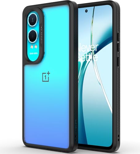 Image of KAPAVER Impulse Series Back Cover Case for OnePlus Nord CE 4 Lite (TPU+PC) (Black)