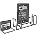 BOOMSTICK Single Shotgun/Rifle Rack, Gentle on Gun Finish, Universal Fit, Wall Mountable, Hooks & Screws Provided