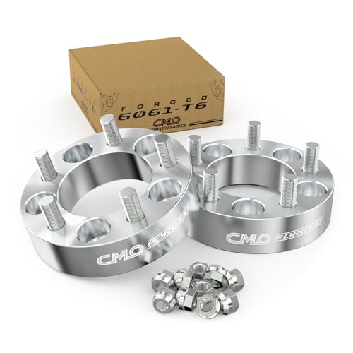 Customadeonly Forged 5x5.5 to 5x135 Wheel Adapters (4pc 1.0" Thick) | 1/2"-20 Studs | 87.1mm Bore | Fits 5x139.7 Hub to 5x135 Wheel | Compatible for Dodge Dakota, Ram 1500, Fits Pre-1996 For