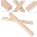 WHAMVOX 6pcs Kalimba Parts Wood Strip Bridges for Kalimba Practical Easy to Use