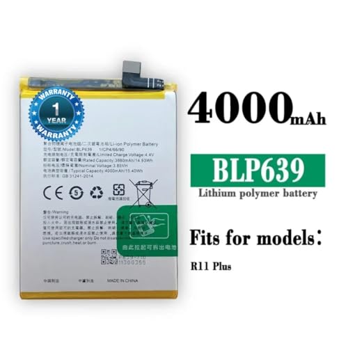 Image of Original BLP639 Battery for Oppo R11 Plus Battery with 1 Year Warranty**** (MAR42)