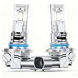 Marsauto 9005/HB3 white light, 90000LM 800% Bright 6500K Cool White 60000+ Hours, 5 Min Plug-N-Play, 2-pack