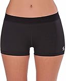 Soffe Big Girls' Dri Short, Black, Small